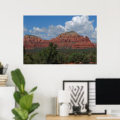 Poster Sedona Red Rock Mountain 082 (Bureau à domicile)