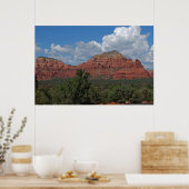 Poster Sedona Red Rock Mountain 082 (Cuisine)
