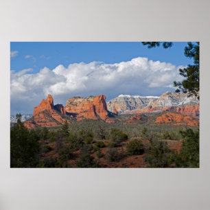 Poster Sedona, vallée 3069 de l'Arizona