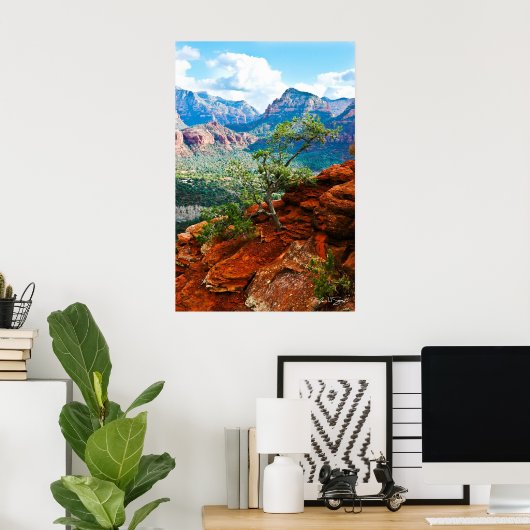 Poster Sedona Vortex (Bureau à domicile)