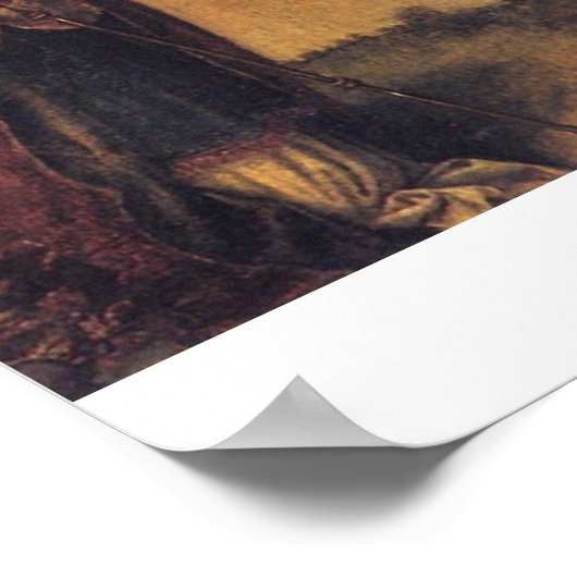 Poster Seduction of Christ by De Bruyn (Coin)