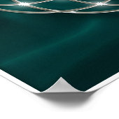 Poster Seed of life - Tube Torus - Flower of life vert (Coin)