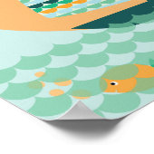 Poster, Segelboot, Kinderzimmer, Bild, Druck Poster (Hoek)