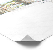 Poster Segovia-Espagne (Coin)