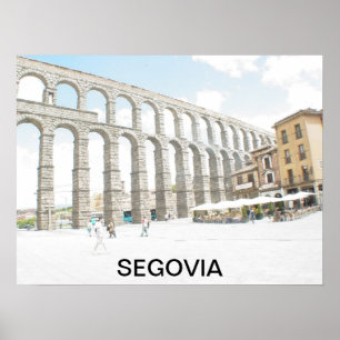 Poster Segovia-Spanje
