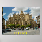 Poster Segovia-Spanje (Voorkant)