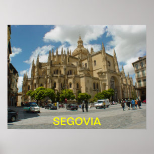 Poster Segovia-Spanje