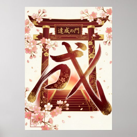 Poster Sei: Achievement & Success Art260040015 (Devant)