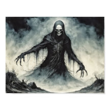 Seigneur de la mort récoltant des âmes