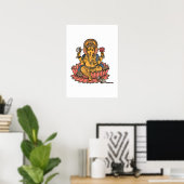 Poster Seigneur Ganesh (Bureau à domicile)
