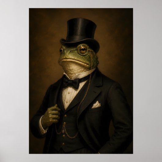 Poster Seigneur Grenouille (Devant)