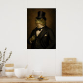 Poster Seigneur Grenouille (Cuisine)