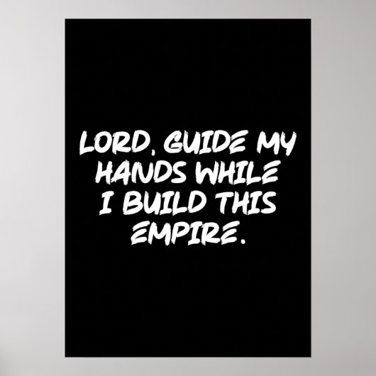 Poster Seigneur, guide mes mains - Motivation basée sur l (Devant)