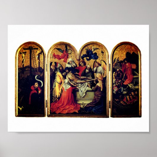 Poster Seilern Triptych (par Robert Campin) (Devant)
