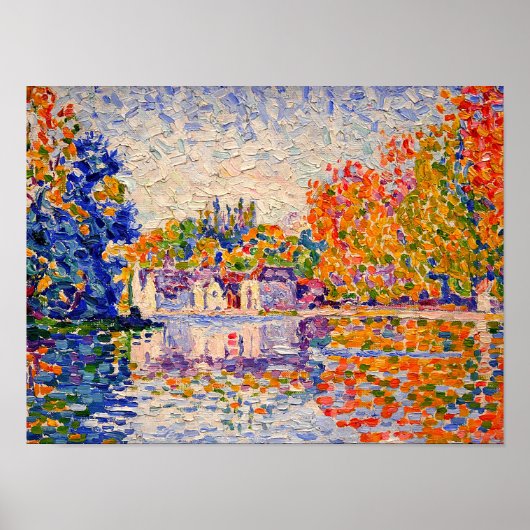 Poster Seine par Paul Signac (Devant)