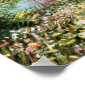 Poster Seine, Pont de Clichy au printemps, Van Gogh (Coin)