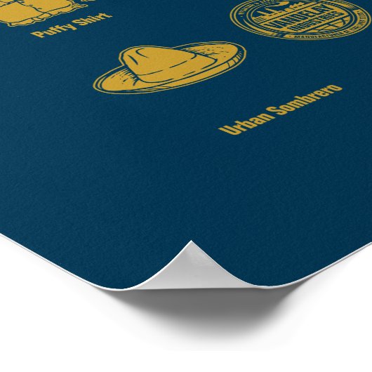 Poster Seinfeld | ABC de Seinfeld Infographie (Coin)