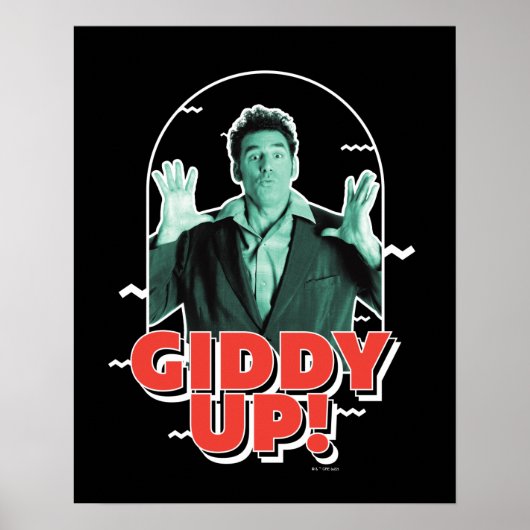 Poster Seinfeld | Kramer - Giddy Up! (Devant)