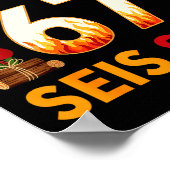 Poster Seis Siete 67 Six Seven Noël 67 Meme  (Coin)