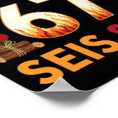 Poster Seis Siete 67 Six Seven Noël 67 Meme (Coin)