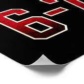 Poster Seis Siete 67 Spanish Srts Jersey Funny Six Seven  (Coin)