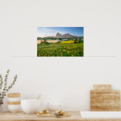 Poster Seiser Alm, Alpes Dolomites, Italie (Cuisine)