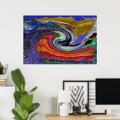 Poster Séisme (Bureau à domicile)