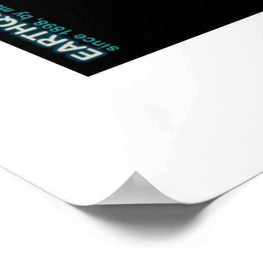 Poster Séismes Depuis 1898, Vue Globale (Coin)