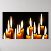 Poster Seize bougies (Devant)