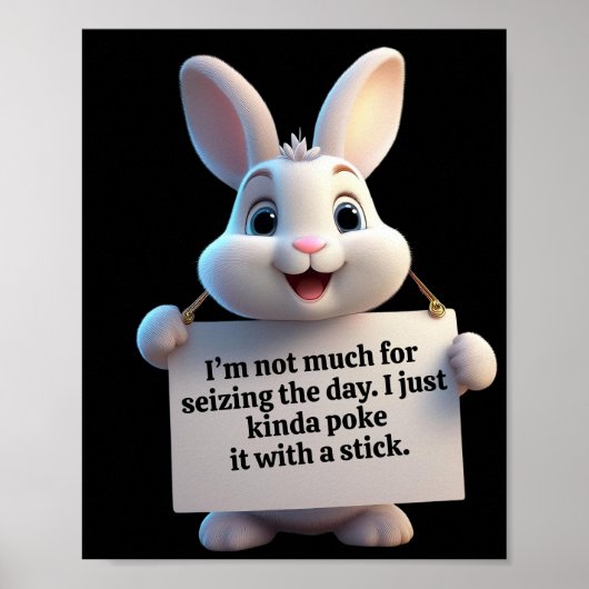 Poster Seizing the day (Devant)