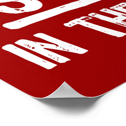 Poster Séjour Dans L'Affiche Garage (Coin)