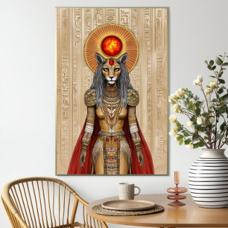 Poster Sekhmet : Déesse Égyptienne Lionne