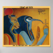 Poster Sekhmet et Thoth (Devant)