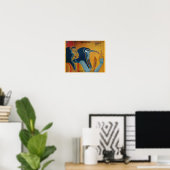 Poster Sekhmet et Thoth (Bureau à domicile)