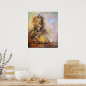 Poster SEKHMET - La déesse du lion égyptien (Cuisine)