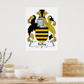 Poster Selby Family Crest (Cuisine)
