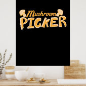 Poster Sélecteur de champignon fort (Cuisine)