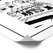 Poster Sélection de Drôle Lollipop Man Cartoons (Coin)