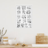 Poster Sélection de Drôle Lollipop Man Cartoons (Cuisine)