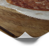 Poster Sélection de fromages gourmands et de viandes coup (Coin)