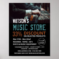 Sélection d'enregistrement, publicité de magasin d