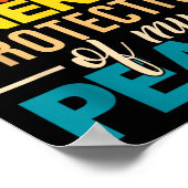 Poster Selective With My Energy Protective Of My Peace  (Coin)