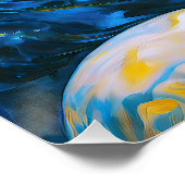 Poster "Selene" - Femmes dans l'eau (Coin)