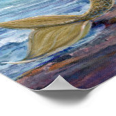 Poster Selene mermaid dans l'affiche du lever du soleil (Coin)