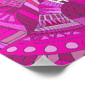 Poster Self Love santé mentale cerise bien-être (Coin)