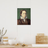 Poster Self portrait, attired as maid-of-honour (Cuisine)