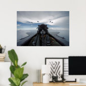 Poster Selfie Cockpit (Bureau à domicile)