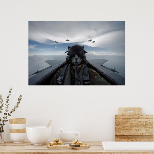 Poster Selfie Cockpit (Cuisine)