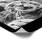 Poster Selfie De Chat Avec Alien Ufo Drôle Chat Pour Homm (Coin)