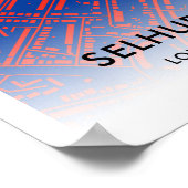 Poster Selhurst Park Stadium - Accueil du Crystal Palace  (Coin)